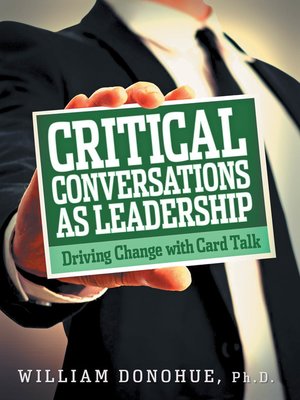 cover image of Critical Conversations as Leadership